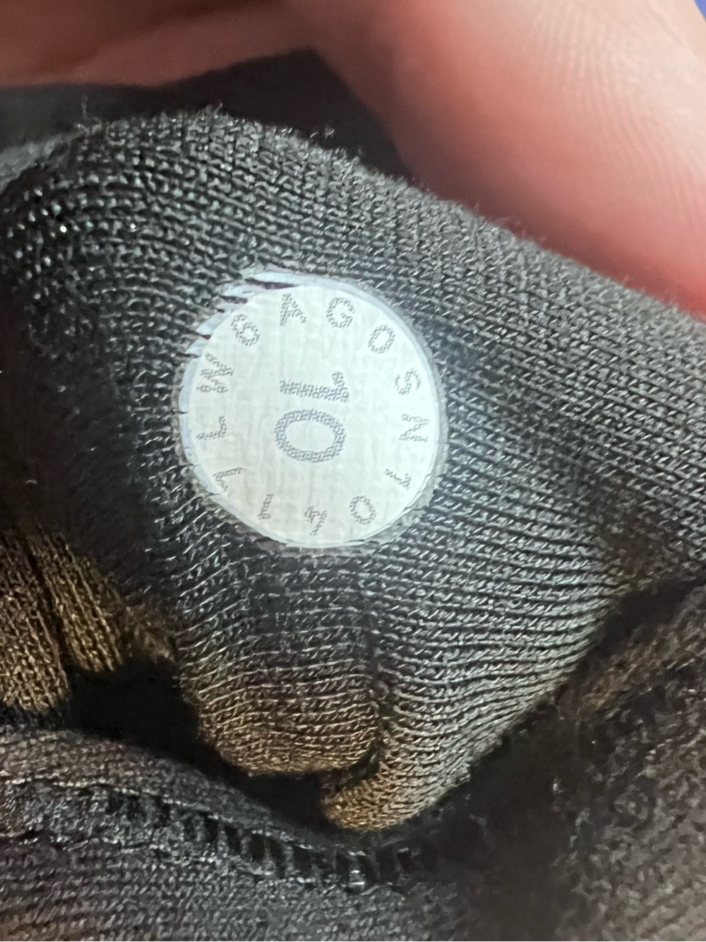 #585 Lululemon Wunder Under Hi-Rise Crop Full-On Luon 21.5” Black 10 - Picture 5 of 5
